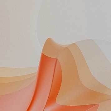 Abstract wave shapes in soft pastel colors.